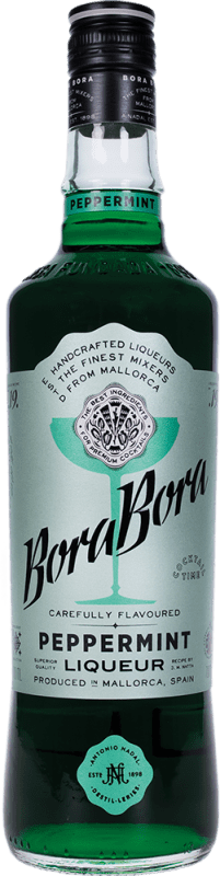 送料無料 | シュナップス Antonio Nadal Bora Bora スペイン 70 cl Peppermint — ペパーミント