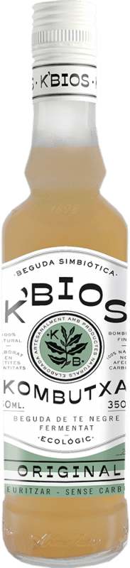 Free Shipping | Soft Drinks & Mixers K-Bios Kombutxa Original Spain One-Third Bottle 35 cl Alcohol-Free