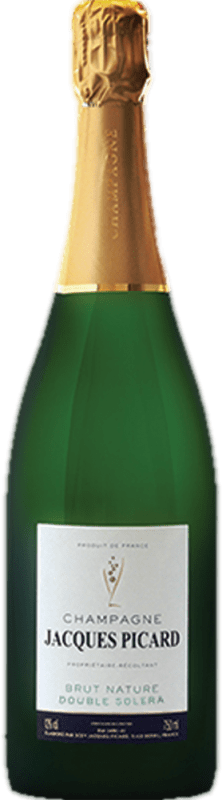 61,95 € | Белое игристое Jacques Picard Zero Dosage Природа Брута A.O.C. Champagne шампанское Франция Pinot Black, Chardonnay, Pinot Meunier 75 cl