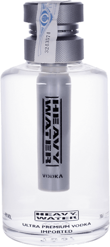 Envio grátis | Vodka Heavy Water Suécia 70 cl