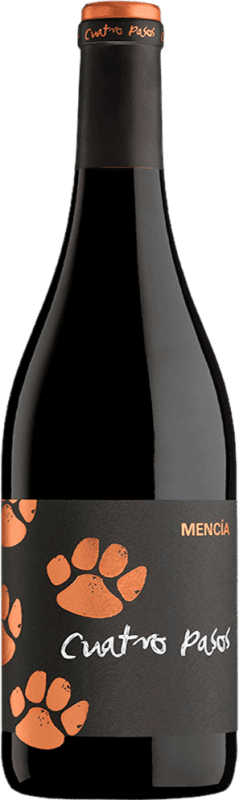 32,95 € 免费送货 | 玫瑰酒 Martín Códax Cuatro Pasos Tinto D.O. Bierzo 瓶子 Magnum 1,5 L