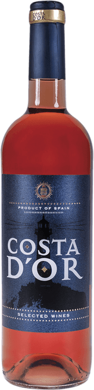 7,95 € Envio grátis | Vinho Rosé Family Owned Costa d'Or I.G.P. Vino de la Tierra de Castilla