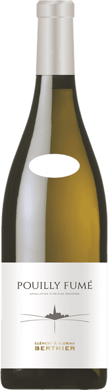 Бесплатная доставка | Белое вино Clément et Florian Berthier A.O.C. Pouilly-Fumé Франция Sauvignon White 75 cl