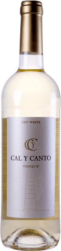 Spedizione Gratuita | Vino bianco Cal y Canto Blanco I.G.P. Vino de la Tierra de Castilla Spagna Verdejo 75 cl