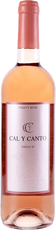 4,95 € | Vino rosado Cal y Canto Rosado I.G.P. Vino de la Tierra de Castilla España Syrah 75 cl