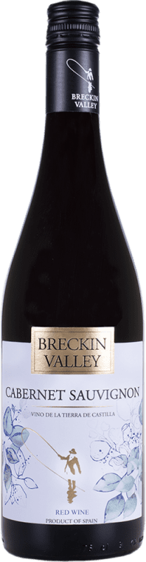 Envio grátis | Vinho tinto Faustino Rivero Breckin Valley Tinto Tapón de Rosca I.G.P. Vino de la Tierra de Castilla Espanha Cabernet Sauvignon 75 cl