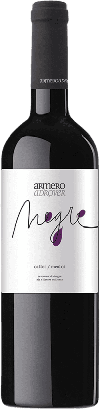 送料無料 | 赤ワイン Armero Adrover Negre D.O. Pla i Llevant スペイン Merlot, Callet 75 cl