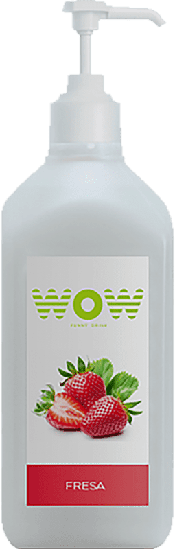 46,95 € | Schnapp WOW Fresa Base Master Fruit Espagne Bouteille Spéciale 2 L