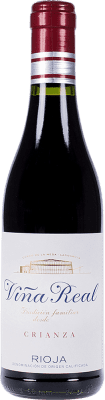 66,95 € | 12 Einheiten Box Rotwein Viña Real Tinto Alterung D.O.Ca. Rioja La Rioja Spanien Tempranillo, Graciano, Mazuelo, Grenache Tintorera Halbe Flasche 37 cl