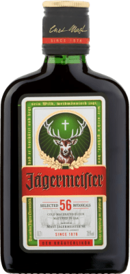 Envoi gratuit | Boîte de 3 unités Liqueur aux herbes Mast Jägermeister Allemagne Bouteille Miniature 2 cl