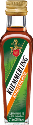 Ликеры Коробка из 3 единиц Kümmerling Naranja Маленькая бутылка 20 cl