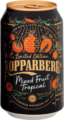 Cidre 24 Einheiten Box Kopparberg Mixed Fruit Tropical Alu-Dose 50 cl