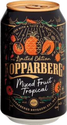 Cidre Boîte de 24 unités Kopparberg 50 cl Fruit Mix — Mélange de Fruits, Tropical
