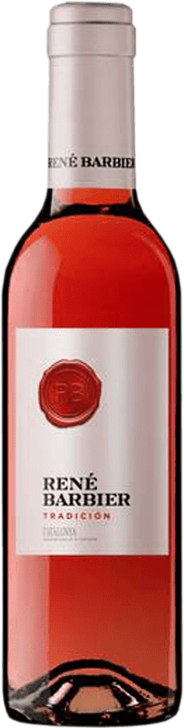 84,95 € Kostenloser Versand | 24 Einheiten Box Rosé-Wein René Barbier Rosado D.O. Catalunya Halbe Flasche 37 cl