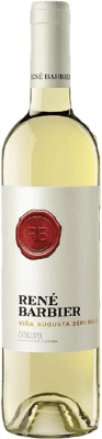 108,95 € | Boîte de 24 unités Vin blanc René Barbier Blanco Demi-Sec Demi-Sucré D.O. Catalunya Catalogne Espagne Macabeo, Xarel·lo, Parellada, Muscat Demi- Bouteille 37 cl