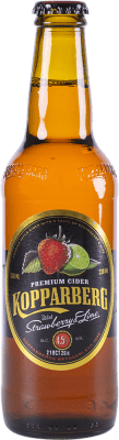 Apfelwein 24 Einheiten Box Kopparberg 33 cl Fresa — Erdbeere, Lima — Limette