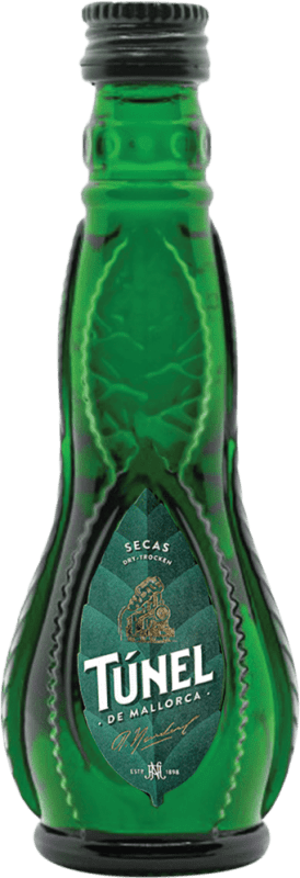 69,95 € | 24 units box Herbal Liqueur Antonio Nadal Túnel Spain Miniature Bottle 4 cl Hierbas de Mallorca — Mallorcan Herbs, Hierbas Secas — Dry Herbs