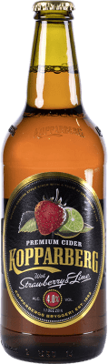 Cidre 15 Einheiten Box Kopparberg Fresa Lima Medium Flasche 50 cl