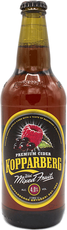 68,95 € Envoi gratuit | Boîte de 15 unités Cidre Kopparberg Bouteille Medium 50 cl Fruit Mix — Mélange de Fruits