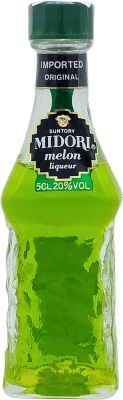 利口酒 盒装12个 Suntory Midori 小瓶装 5 cl Melón — 甜瓜