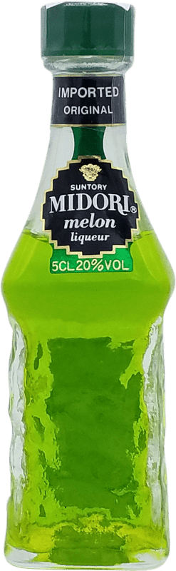 23,95 € | Caja de 12 unidades Licores Suntory Midori Japón Botellín Miniatura 5 cl Melón