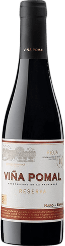 122,95 € 送料無料 | 12個入りボックス 赤ワイン Bodegas Bilbaínas Viña Pomal 予約 D.O.Ca. Rioja ハーフボトル 37 cl