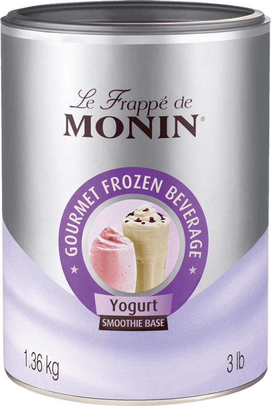 39,95 € | Schnaps Monin Frappé Base France Canette Spéciale 1 L 1.36 kg Yogurt