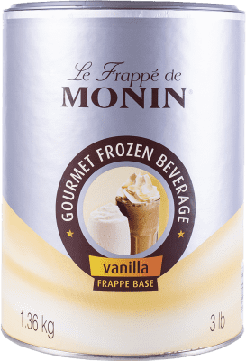 シュナップ Monin Vainilla Frappé Base 1,36 Kg アルミ缶 1 L