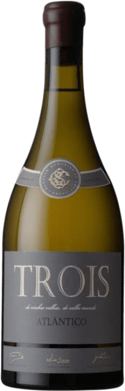 Envoi gratuit | Vin blanc Trois Atlántico D.O.C. Setúbal Portugal 75 cl