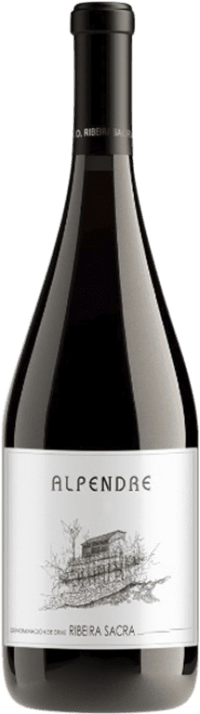 Free Shipping | Red wine Ronsel do Sil Alpendre D.O. Ribeira Sacra Spain Merenzao 75 cl