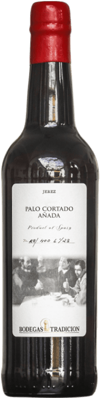 Kostenloser Versand | Verstärkter Wein Tradición Palo Cortado 1998 D.O. Jerez-Xérès-Sherry Spanien Palomino Fino 75 cl