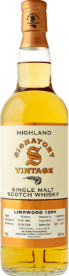 威士忌单一麦芽威士忌 Signatory Vintage at Linkwood 1990 70 cl