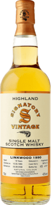 Whisky Single Malt Signatory Vintage At Linkwood 1990 70 cl