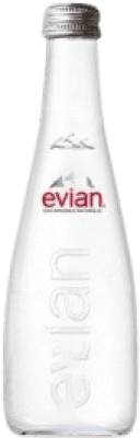 Envio grátis | Água Evian Natural França Garrafa Terço 33 cl Sem Álcool