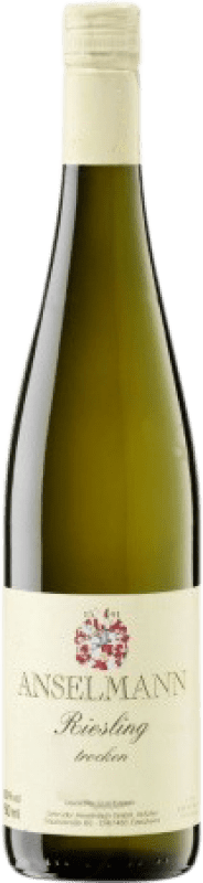 Envio grátis | Vinho branco Anselmann Seco Jovem Q.b.A. Pfälz Pfälz Alemanha Riesling 75 cl