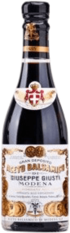 Envoi gratuit | Vinaigre Giuseppe Giusti Aceto Balsamico 2 Medaglia Argento D.O.C. Modena Italie Bouteille Miniature 10 cl Sans Alcool