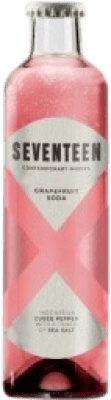 Kostenloser Versand | Getränke und Mixer Global Premium Seventeen Grapefruit Soda Spanien Kleine Flasche 20 cl