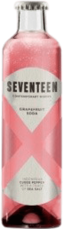 4,95 € Spedizione Gratuita | Bibite e Mixer Global Premium Seventeen Grapefruit Soda Piccola Bottiglia 20 cl