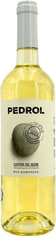 Envío gratis | Vino blanco Mas Ramoneda Pedrol Blanc Joven D.O. Costers del Segre Cataluña España 75 cl