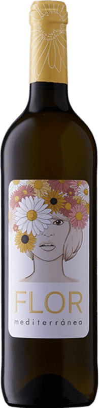 Бесплатная доставка | Белое вино Celler Ronadelles Flor Mediterránea Blanco D.O. Terra Alta Каталония Испания 75 cl