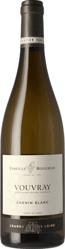 Free Shipping | White wine Bougrier Collection A.O.C. Vouvray Loire France Chenin White 75 cl