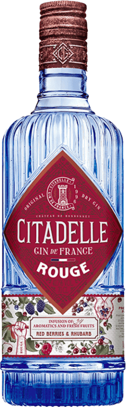 Бесплатная доставка | Джин Citadelle Gin Rouge Франция 70 cl