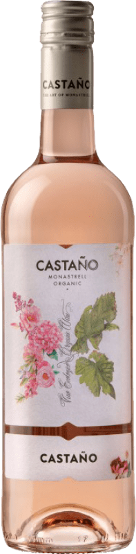 6,95 € Envío gratis | Vino rosado Castaño Rosado Ecológico D.O. Yecla