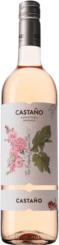 Kostenloser Versand | Roséwein Castaño D.O. Yecla Spanien Eco — Biologisch 75 cl