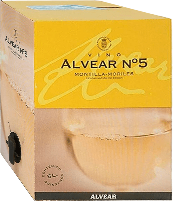 免费送货 | 白酒 Alvear Nº 5   D.O. Montilla-Moriles 西班牙 Bag in Box 5 L