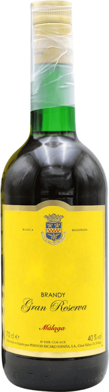 Envio grátis | Brandy Conhaque 1866. Málaga Grande Reserva Espanha 70 cl