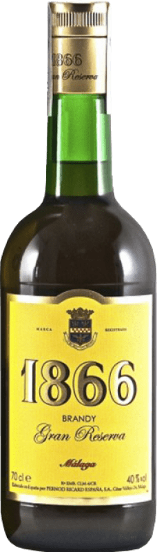 Envío gratis | Brandy 1866. Málaga Ejemplar Coleccionista Gran Reserva España 70 cl