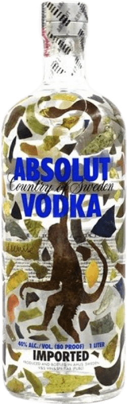 Spedizione Gratuita | Vodka Absolut Brazilian Monkey Svezia 1 L