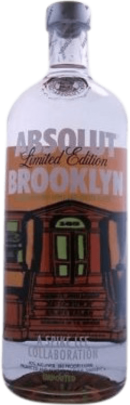 免费送货 | 伏特加 Absolut Brooklyn Edition 瑞典 1 L