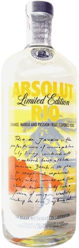 254,95 € Envoi gratuit | Vodka Absolut Rio Édition Limitée